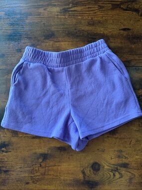 Danskin Lavender Purple Terry Shorts